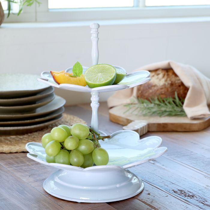 Etagere mit 2 Schüssel