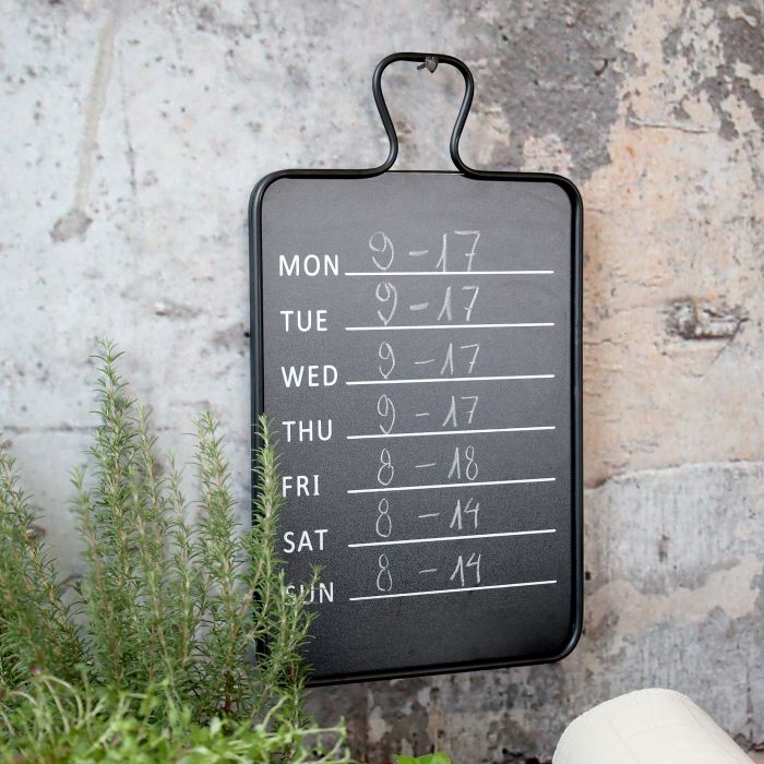 Tableau pour suspension a. jours semaine