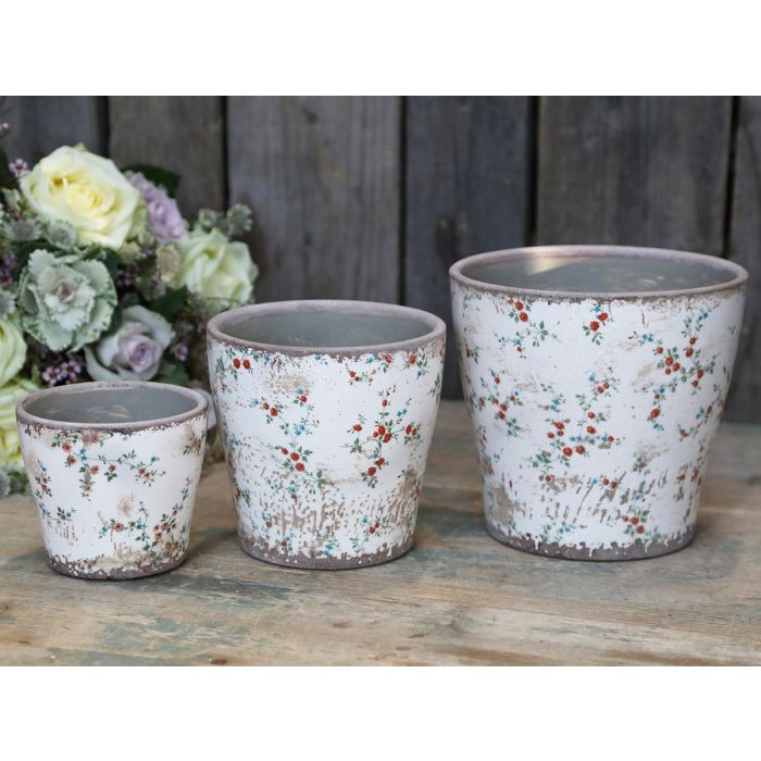 Tulle Skjuler m. blomster