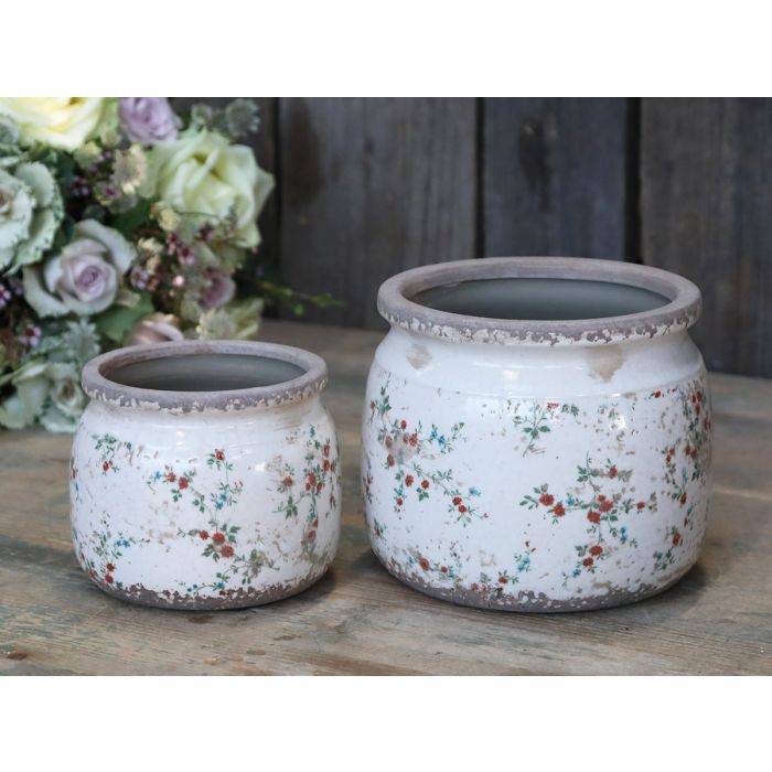 Tulle Skjuler m. blomster