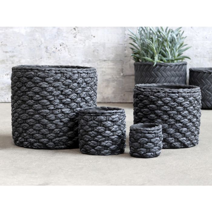 Corte Planter w. braided pattern