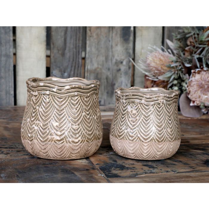 Skjuler m. bladmønster