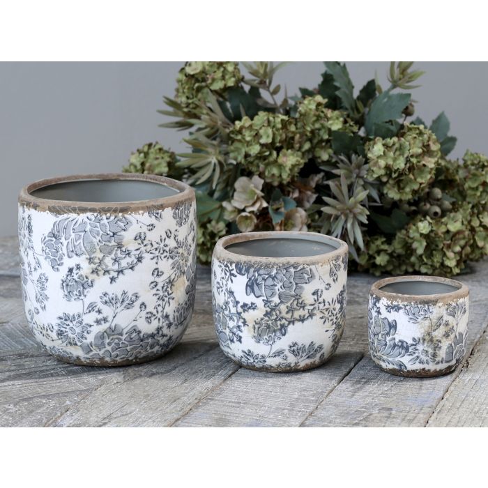 Melun Planter w. French pattern