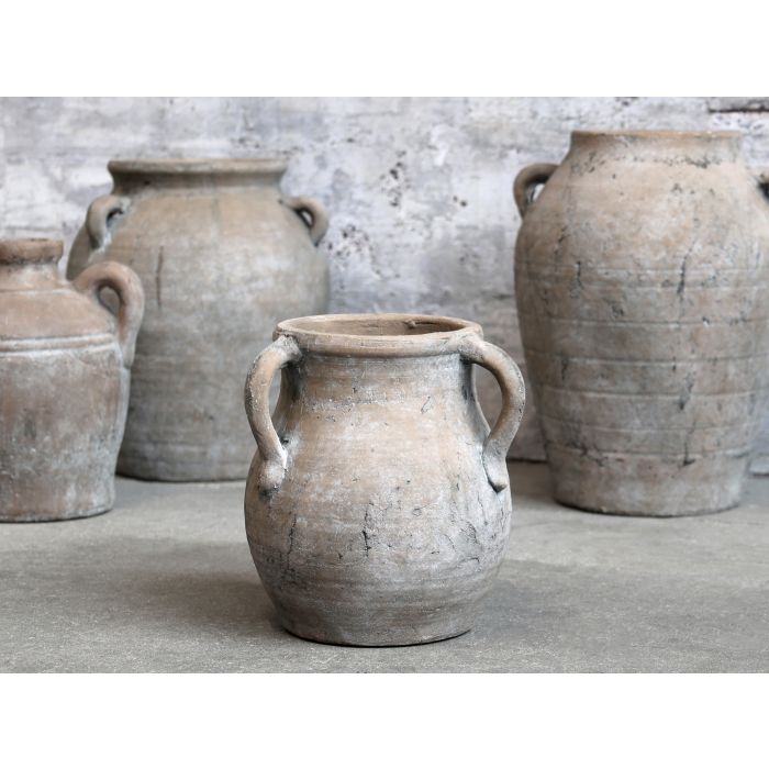 Terracotta Krukke m. hank