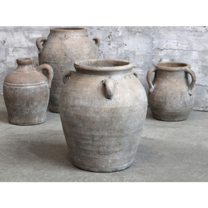Terracotta Krukke m. hank