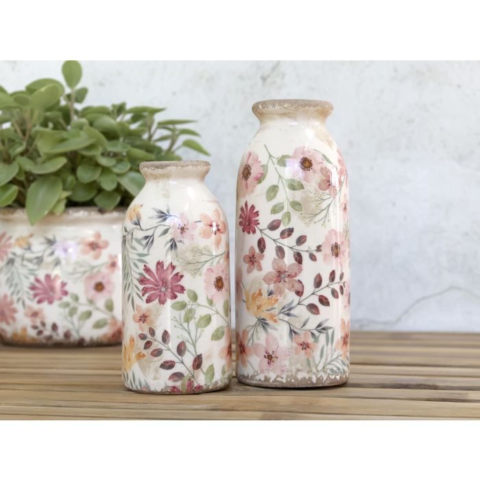 Auray Bottle w. flowers