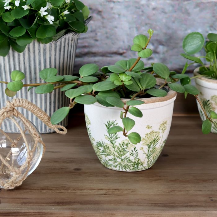 Laval Skjuler m. blomsterprint