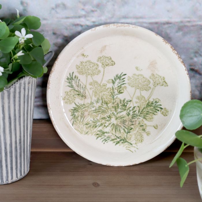 Laval Tray w. floral print