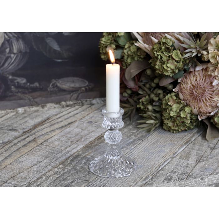 Lysestage m. diamantudskæring