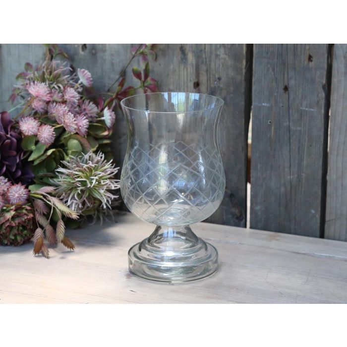 Vase m. Schliff 