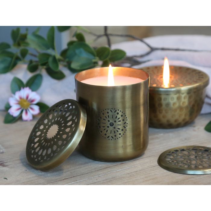 Tealight holder w. stearic 