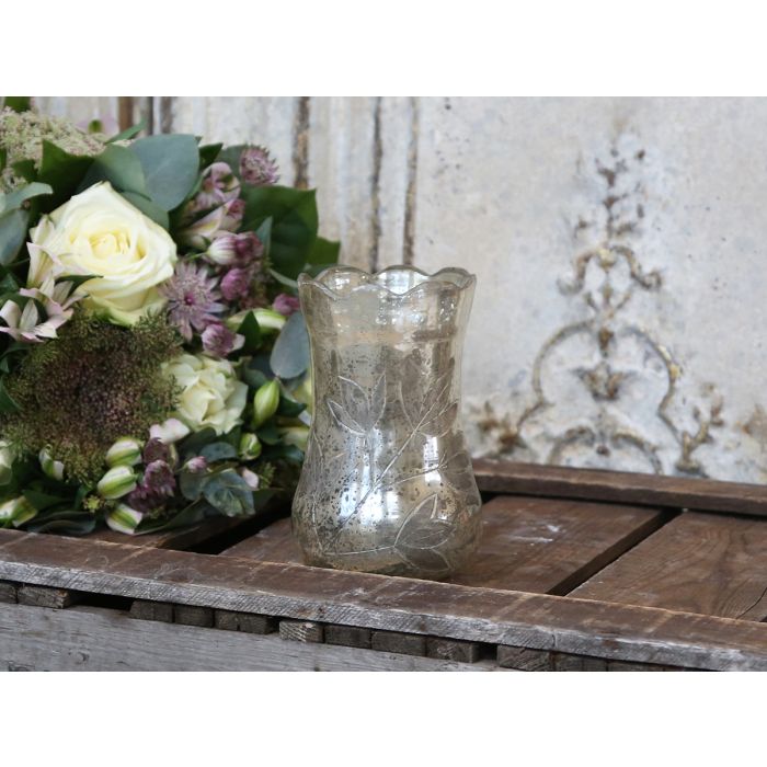 Vase m. Schliffen