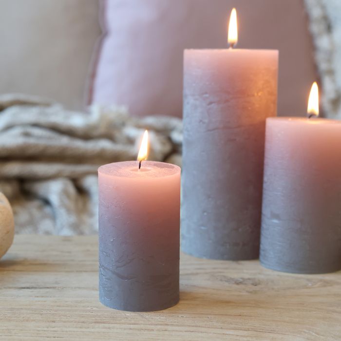 Macon Stumpenkerze rustikale 16 Std