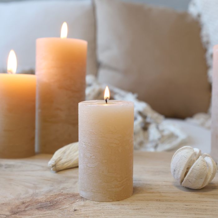 Macon Stumpenkerze rustikale 16 Std