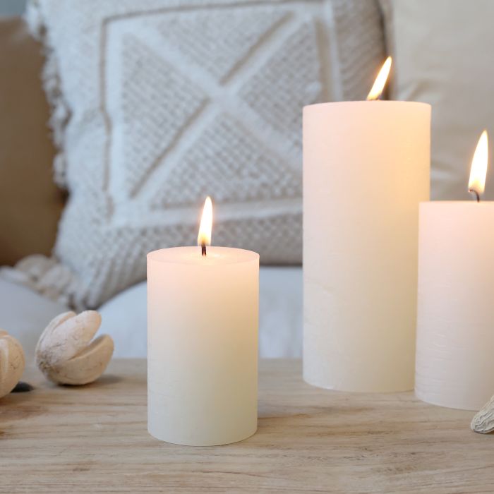 Macon Stumpenkerze rustikale 16 Std