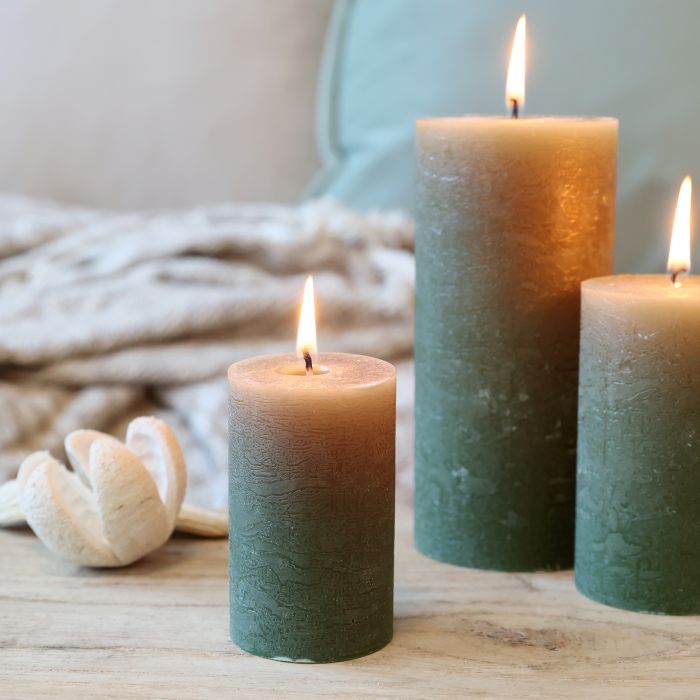 Macon Stumpenkerze rustikale 16 Std