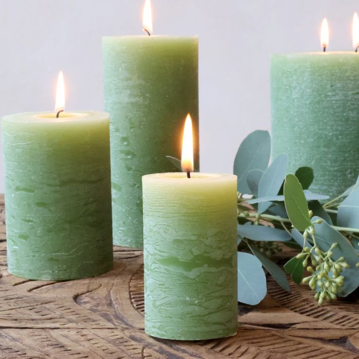 Macon Pillar Candle rustic 16 h