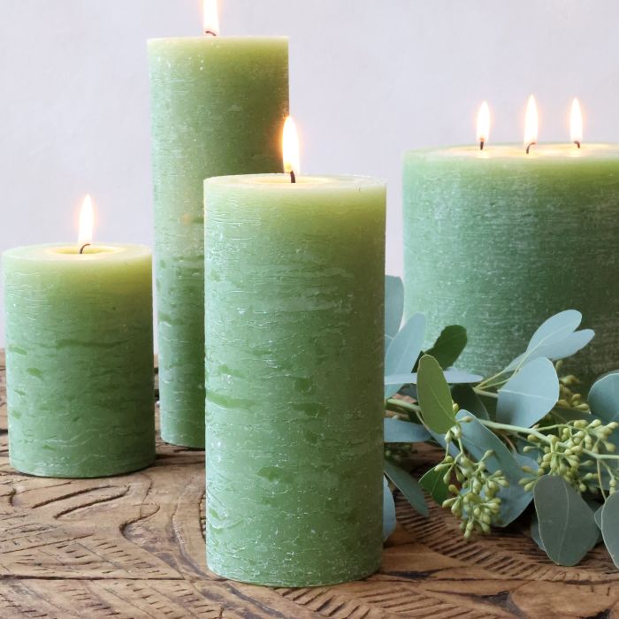 Macon Pillar Candle rustic 60 h