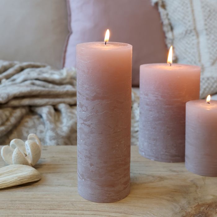 Macon Stumpenkerze rustikale 80 Std