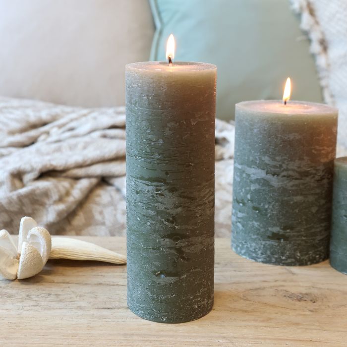Macon Stumpenkerze rustikale 80 Std