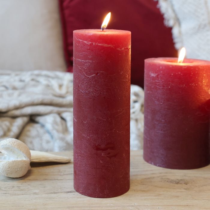 Macon Stumpenkerze rustikale 80 Std