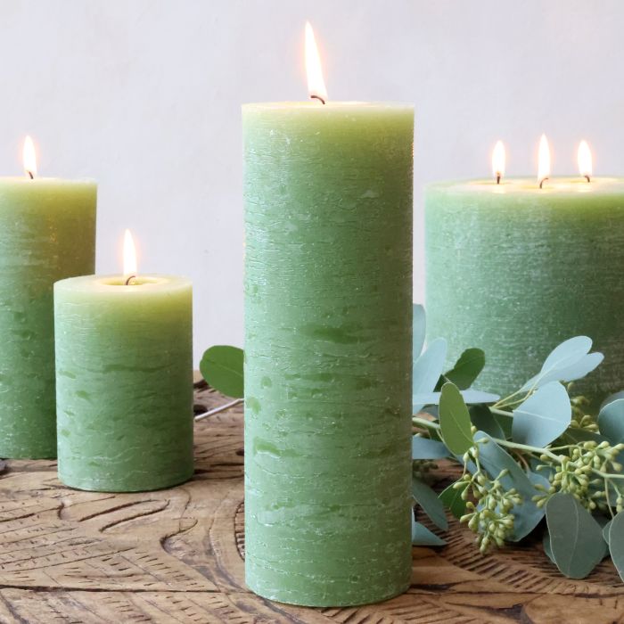 Macon Pillar Candle rustic 80 h