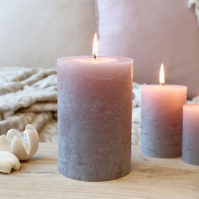 Macon Stumpenkerze rustikale 90 Std