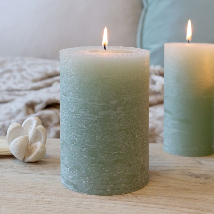 Macon Stumpenkerze rustikale 90 Std