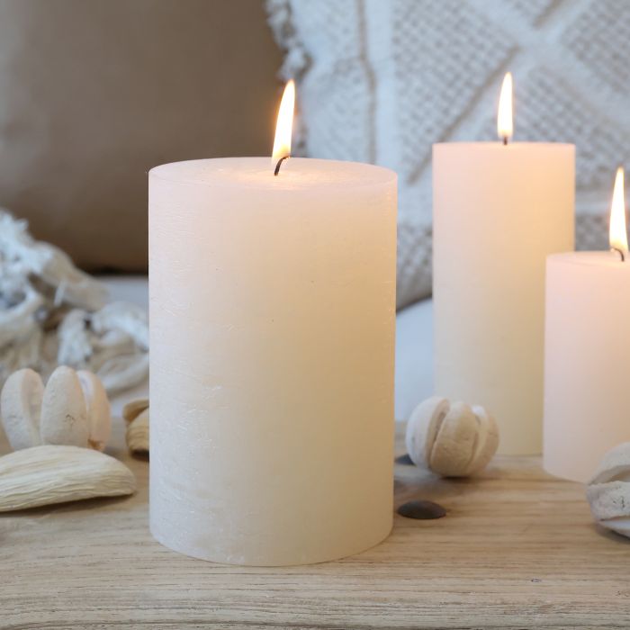Macon Stumpenkerze rustikale 90 Std