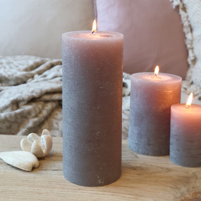 Macon Stumpenkerze rustikale 150 Std