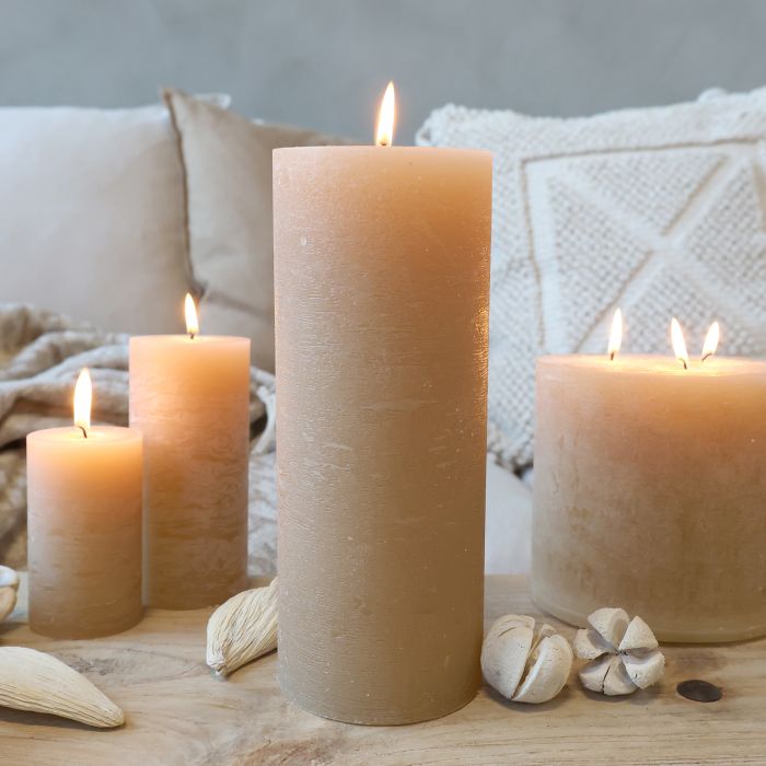 Macon Stumpenkerze rustikale 150 Std