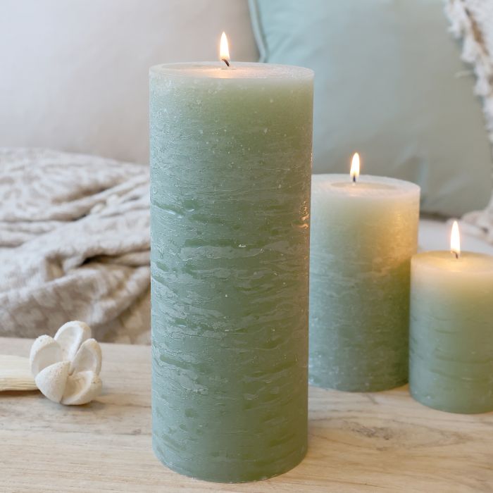 Macon Stumpenkerze rustikale 150 Std