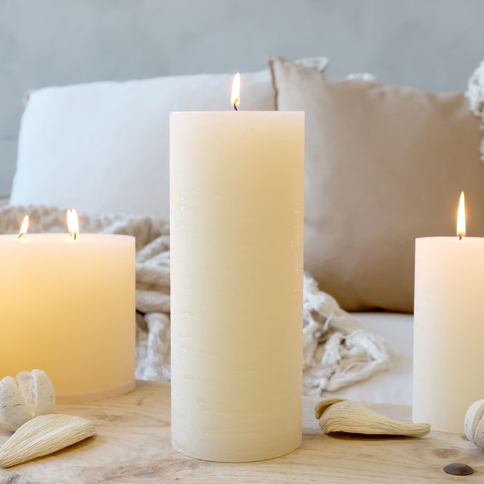 Macon Stumpenkerze rustikale 150 Std