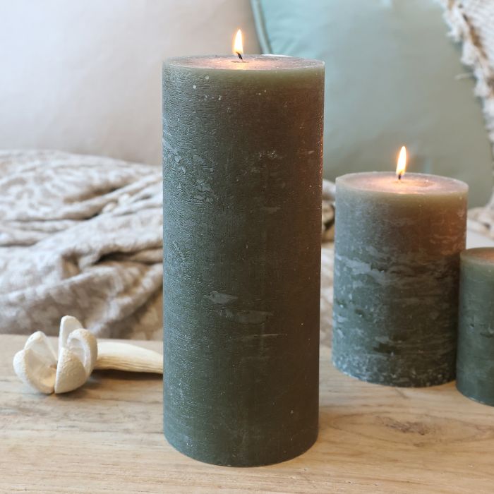 Macon Stumpenkerze rustikale 150 Std