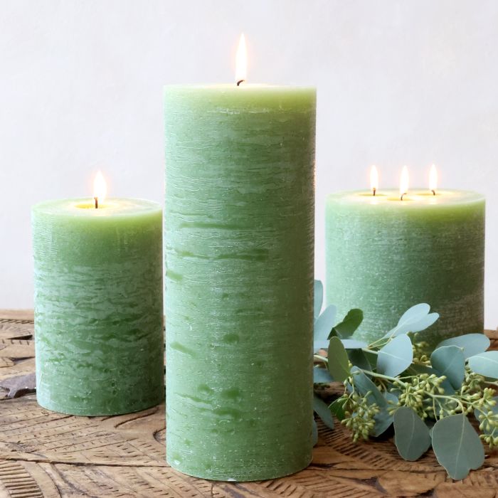 Macon Pillar Candle rustic 150 h