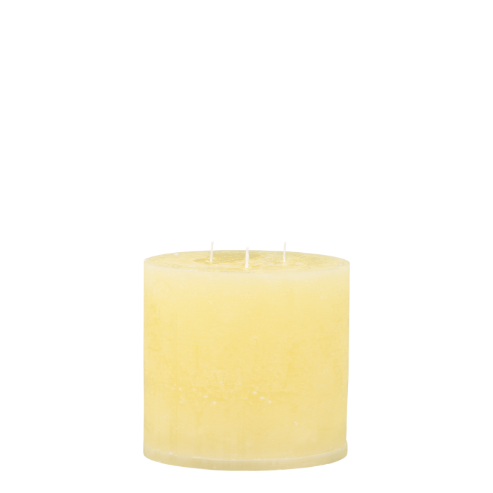 Macon Pillar candle rustic w. 3 wicks 80 h