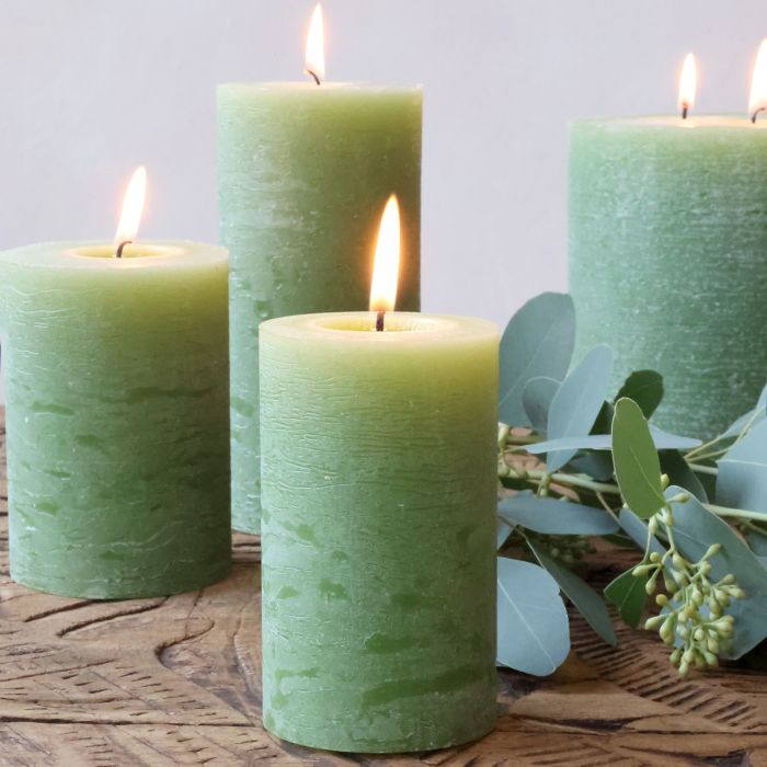 Macon Pillar Candle rustic 30 h