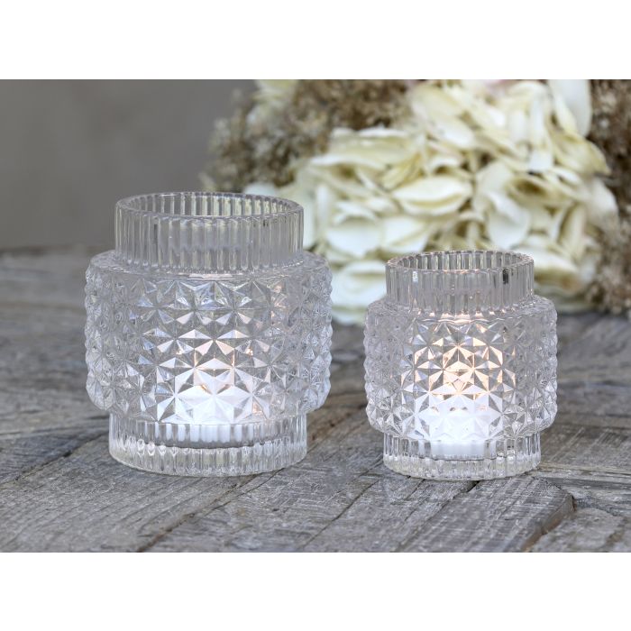 Tealight Holder w. pattern