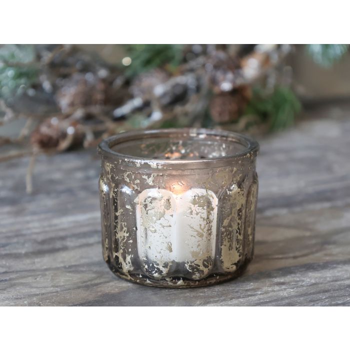 Fyrfadsstage m. guld