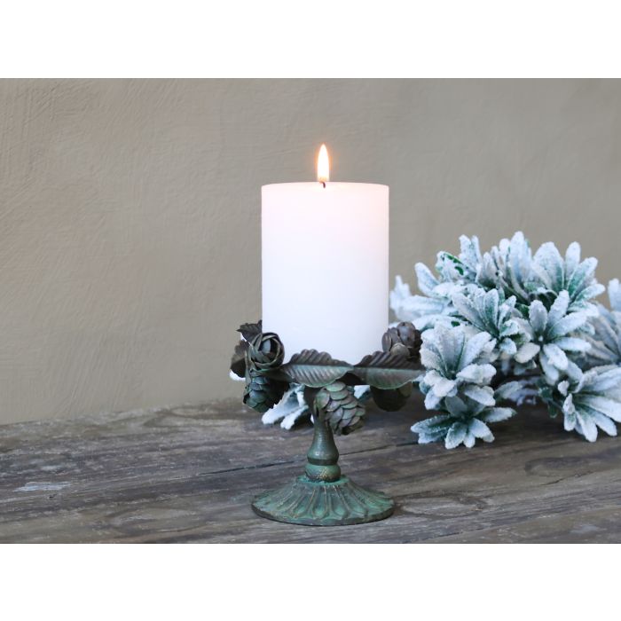 Lysestage m. blade og kogler