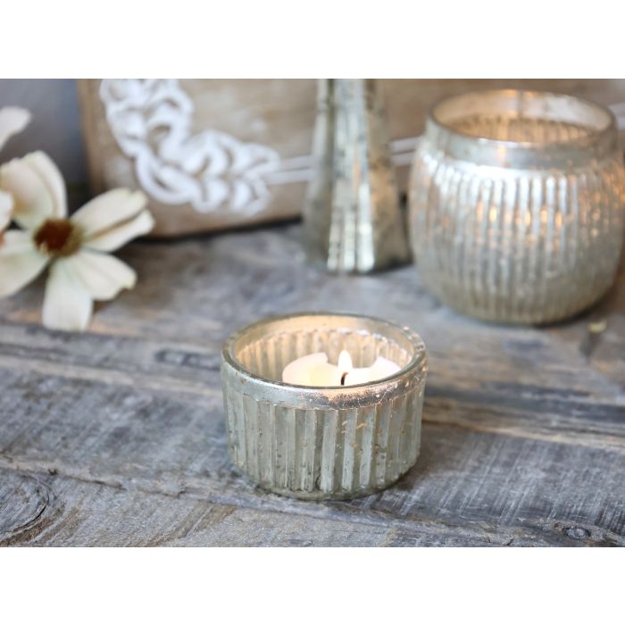 Tealight Holder w. grooves