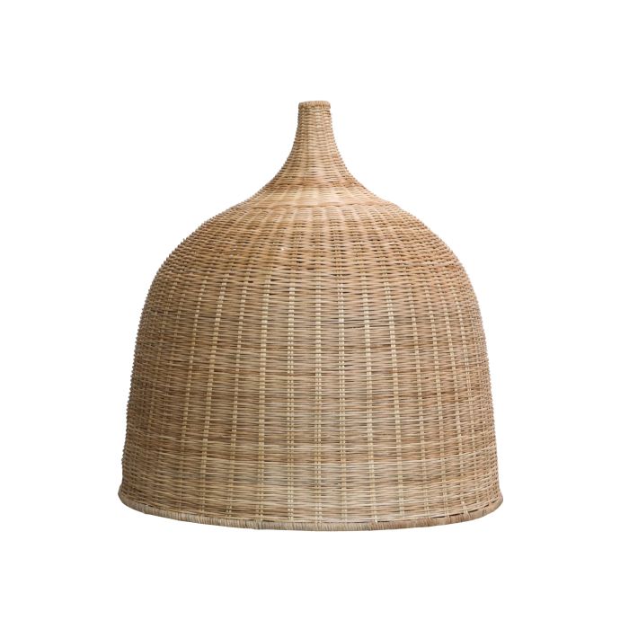 Lampeskærm i rattan incl. ledning