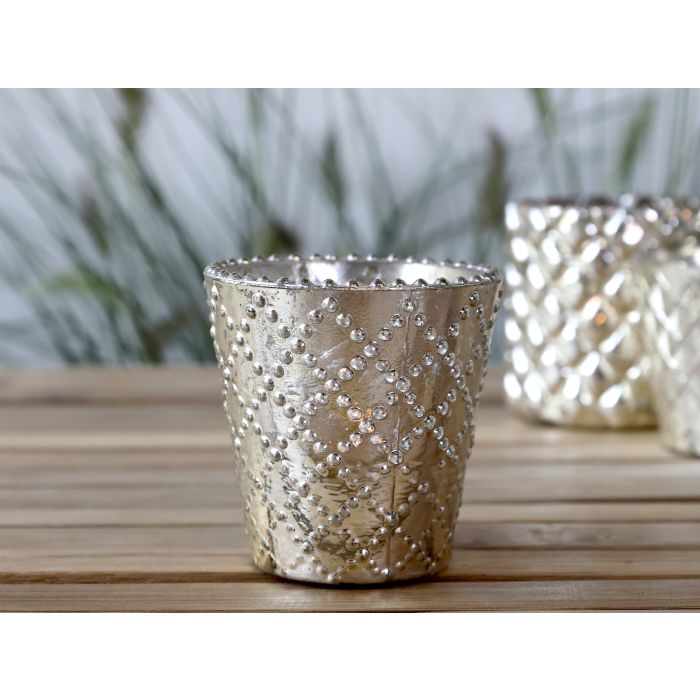 Tealight Holder w. pattern