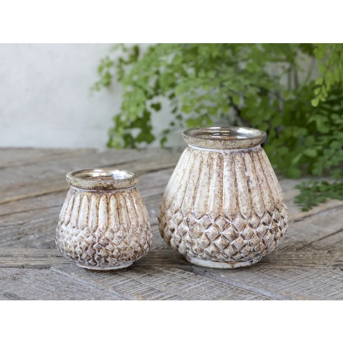 Fyrfadsstage m. guld