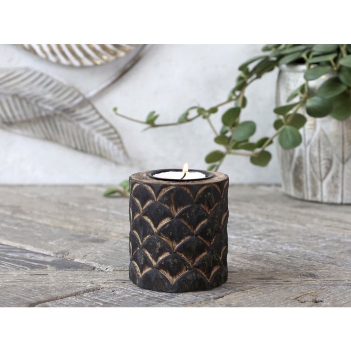 Tealight Holder w. pattern