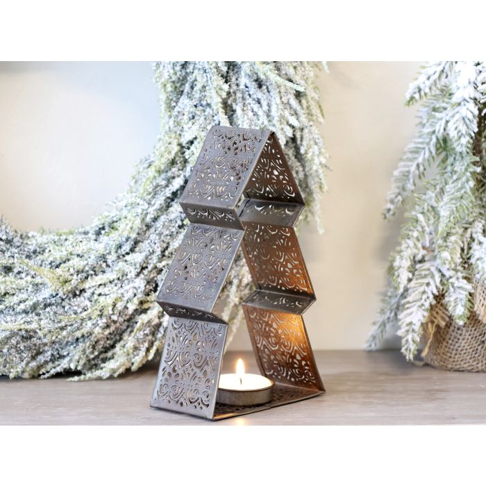 Tealight Holder w. pattern