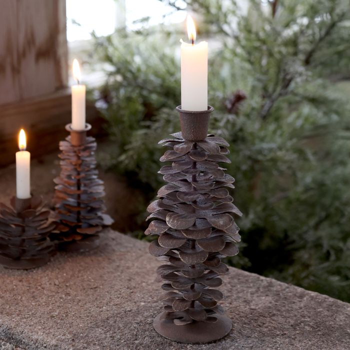 Kerzenständer Zapfen