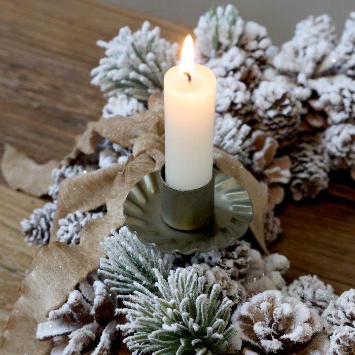 Kerzenhalter mit Spieß