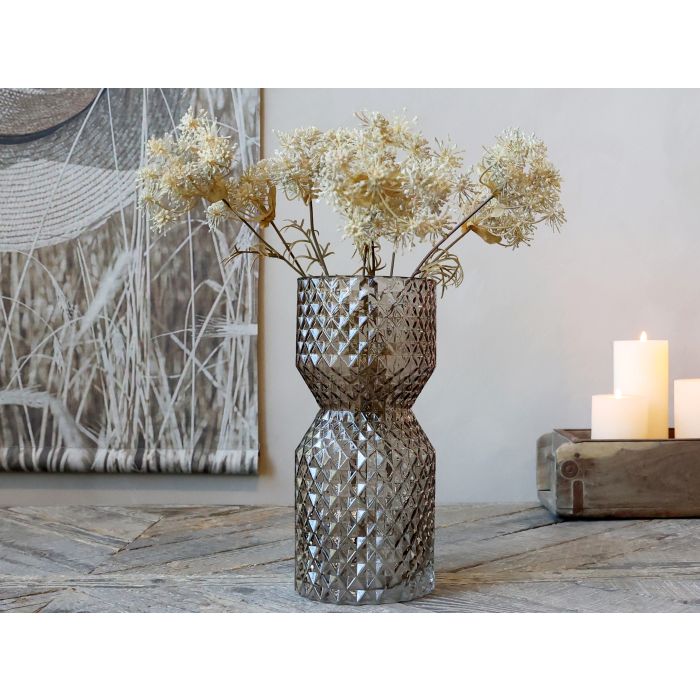 Vase a. coupe diamant