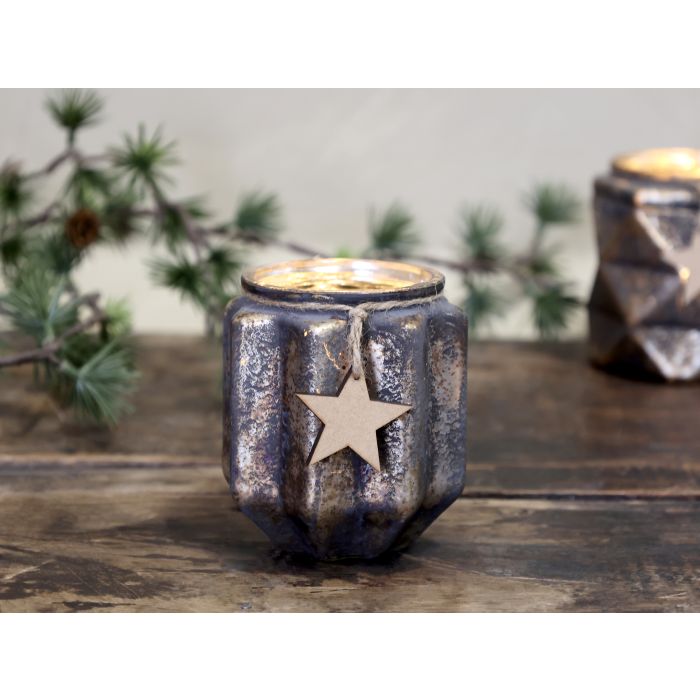 Tealight Holder w. star